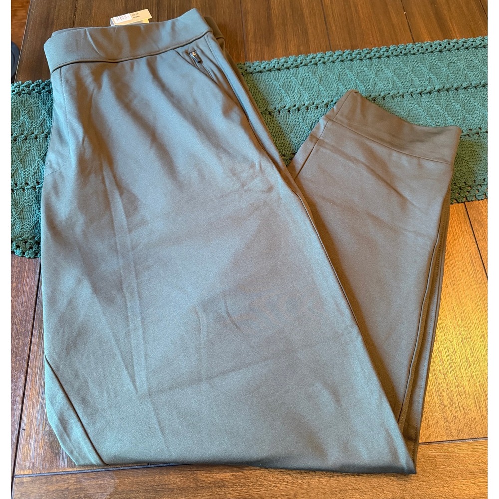 32 Degrees Heat Mens XXL Green Performance Jogger Pants NWT 1617848